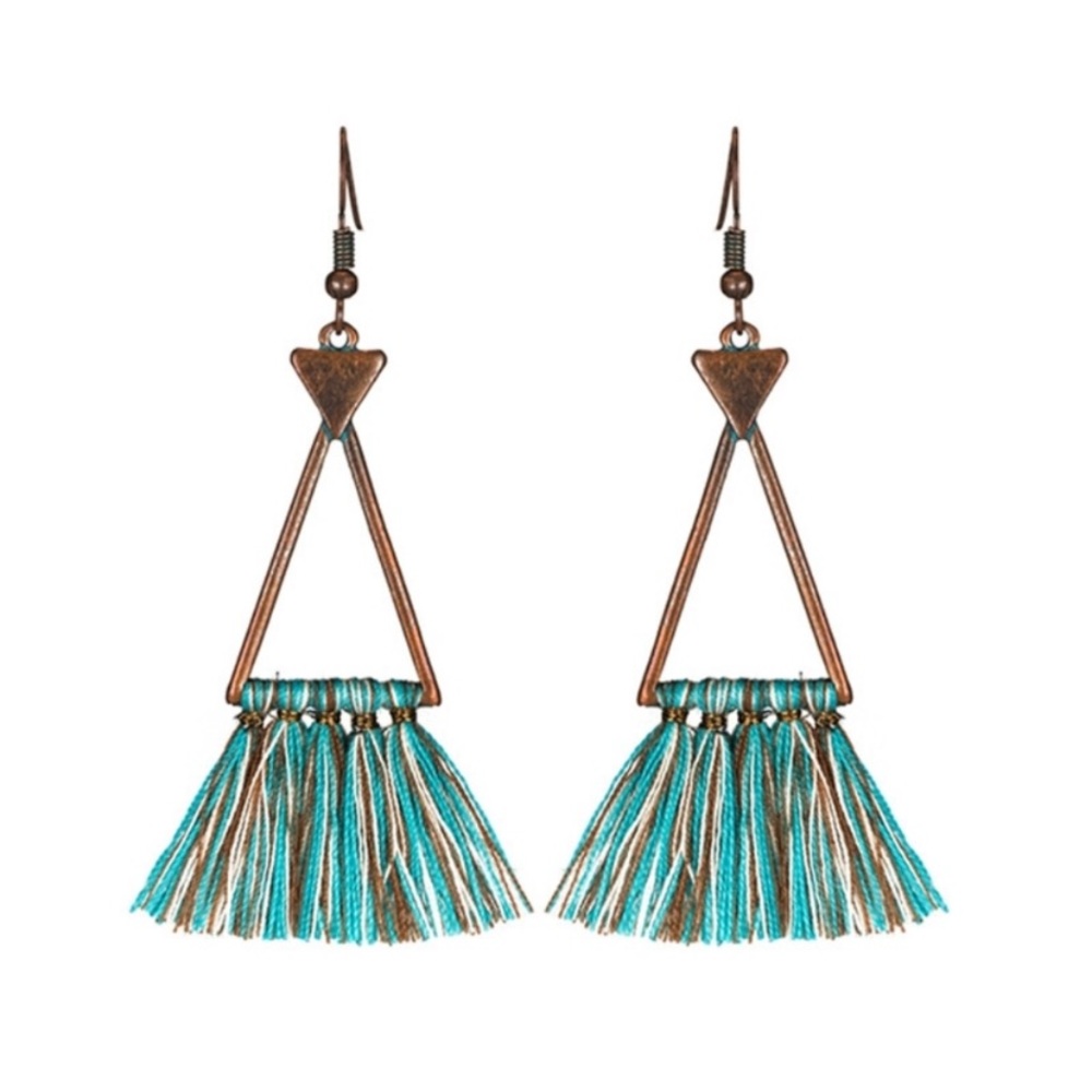 Hollow Tassel Earrings